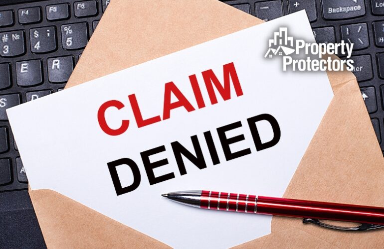 property-damage-claim-denied